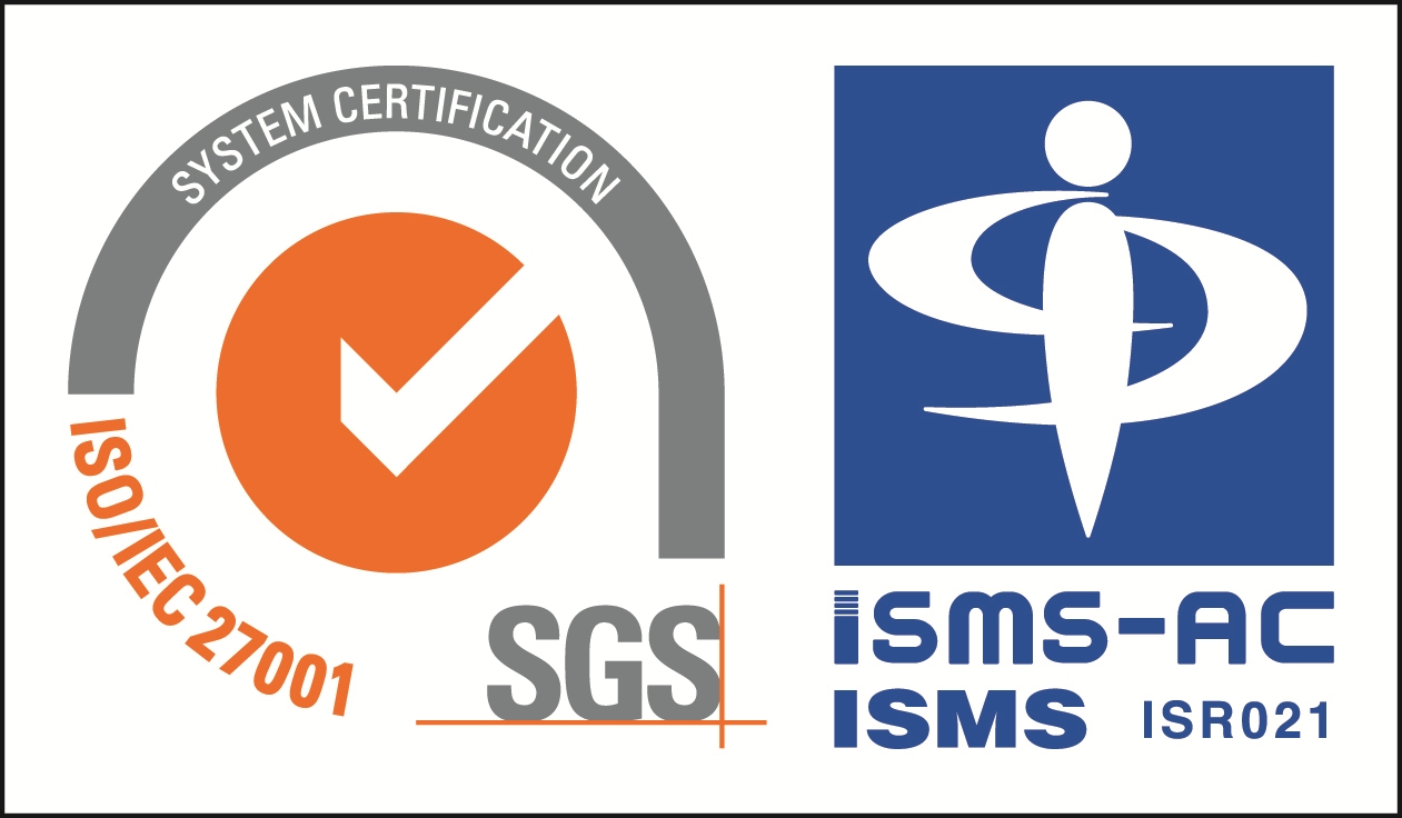 ISO/IEC 27001 認証ロゴ